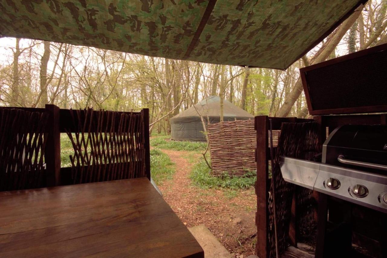 Magical Forest Yurt Sturry ภายนอก รูปภาพ
