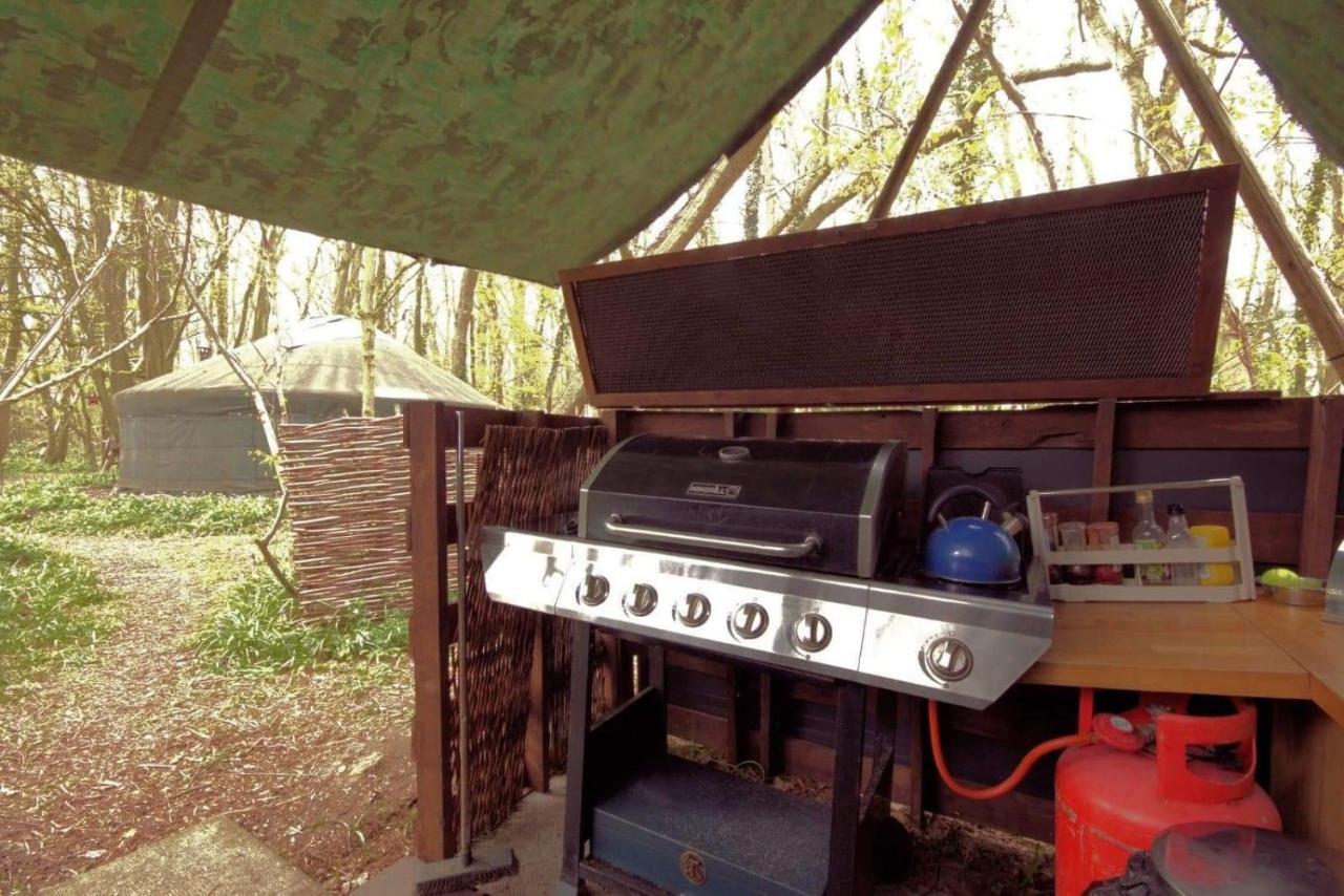 Magical Forest Yurt Sturry ภายนอก รูปภาพ