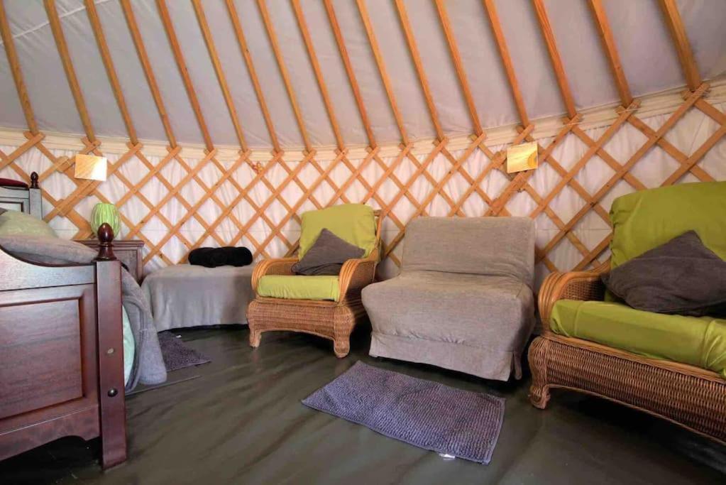 Magical Forest Yurt Sturry ภายนอก รูปภาพ